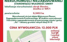 Słon&oacute;w działka 169-1