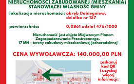 Dobiegniew mieszkanie działka nr 157