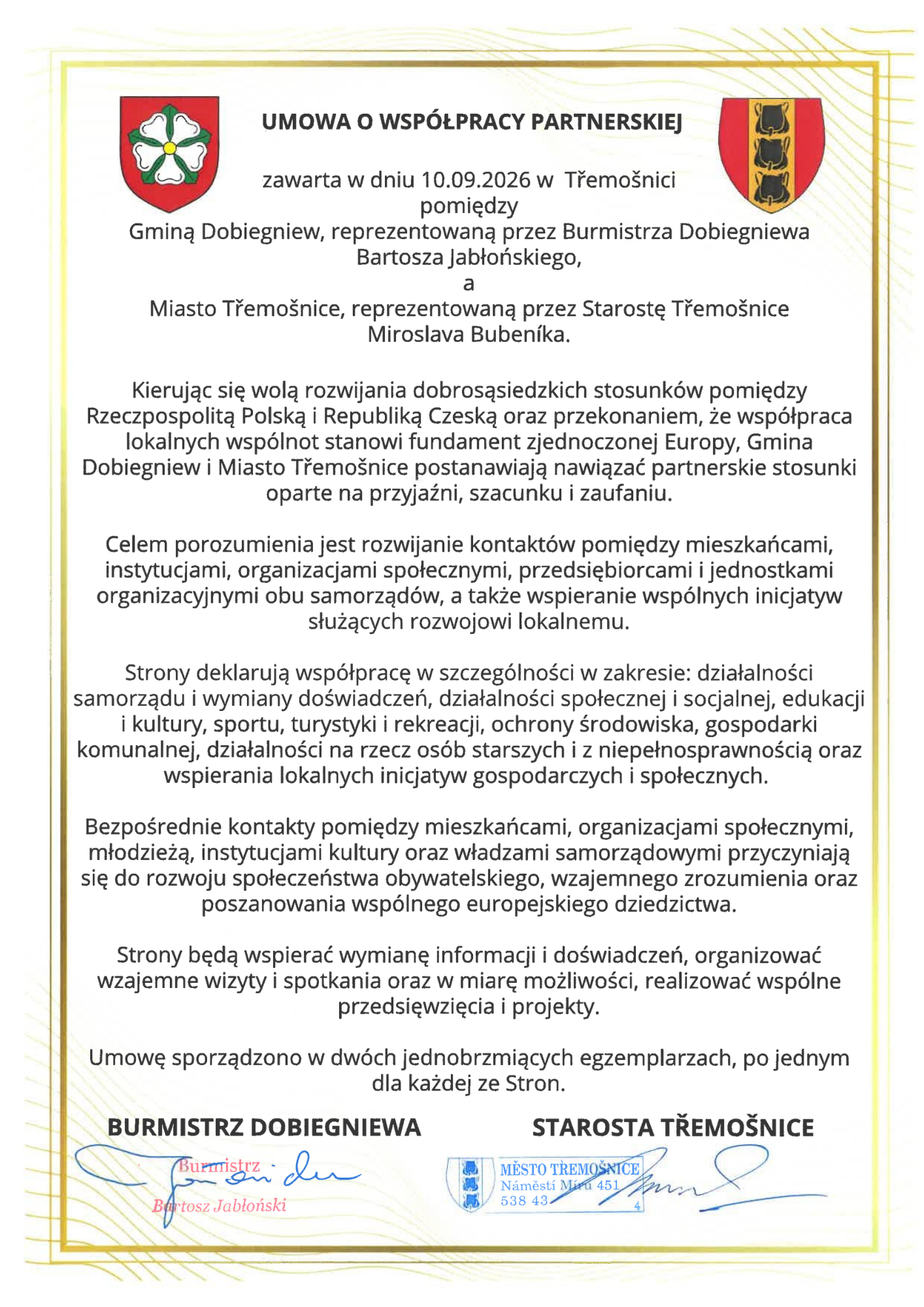 wsp&oacute;łpraca partnerska