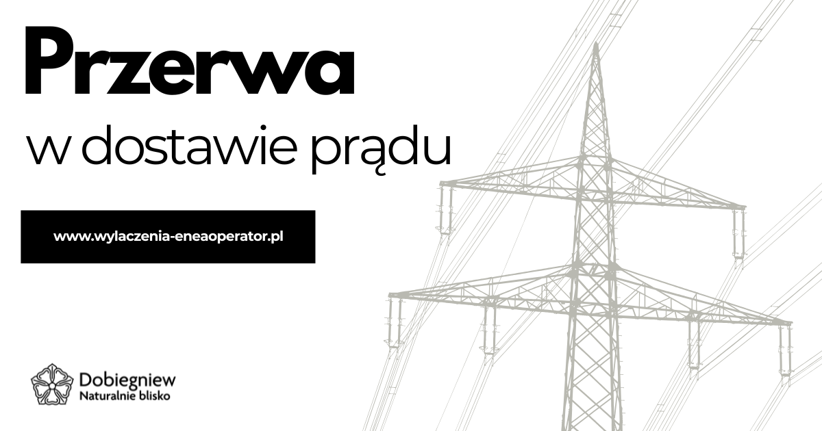 przerwa w&nbsp;dostawie prądu