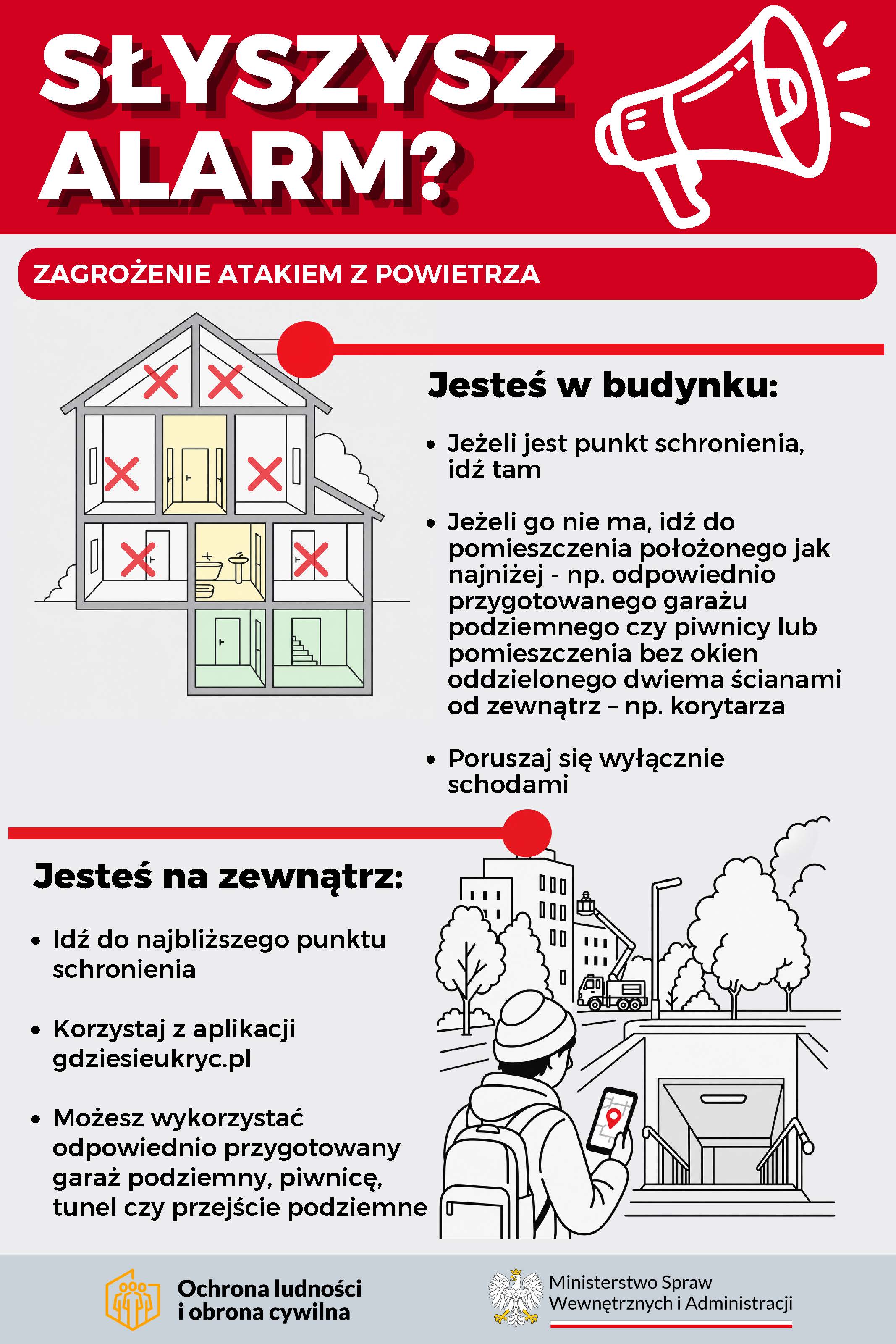 Zagrożenie atakiem z&nbsp;powietrza