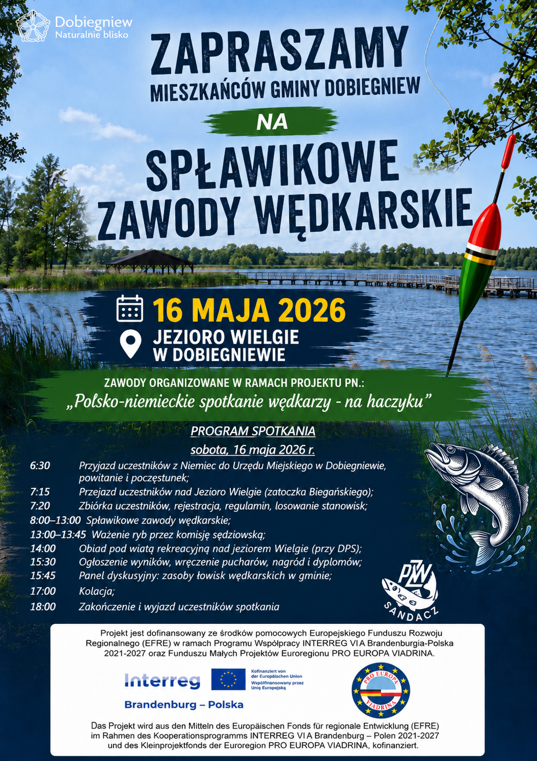 program zawod&oacute;w wędkarskich
