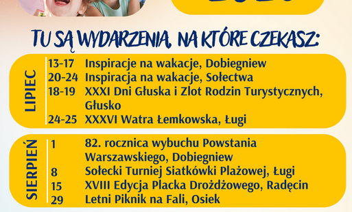 kalendarz lato