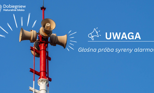 Głośna próba syreny alarmowej