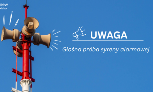 Głośna próba syreny alarmowej 