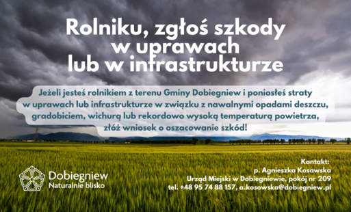 Zdjęcie do Szacowanie szk&oacute;d w rolnictwie