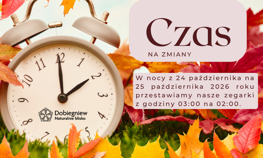 Zdjęcie do Uwaga! Nadchodzi zmiana czasu na zimowy!&nbsp;