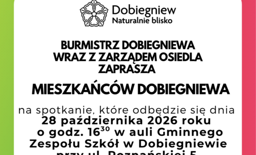 Spotkanie mieszkańców Dobiegniewa
