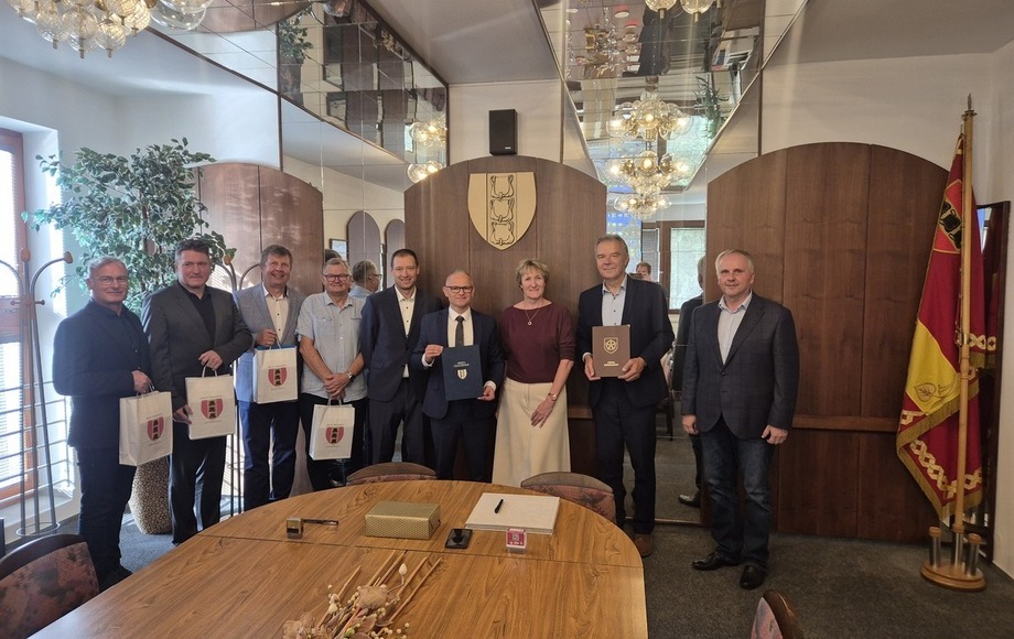 Dobiegniew i Třemošnice podpisały umowę o współpracy partnerskiej